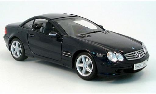 Diecast model cars Mercedes 500 1/18 Welly SL HT gschlossen blau 1:18 Mercedes 500 1/18 Welly SL HT gschlossen blau 1:18 diecast model cars