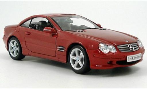 Diecast model cars Mercedes 500 1/18 Welly SL HT rot 2003 1:18 Mercedes 500 1/18 Welly SL HT rot 2003 1:18 diecast model cars