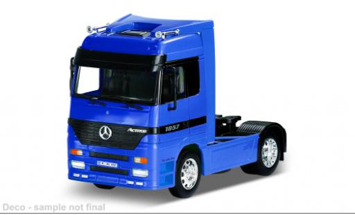 Diecast model cars Mercedes Actros 1/32 Welly blau 1:32 Mercedes Actros 1/32 Welly blau 1:32 diecast model cars