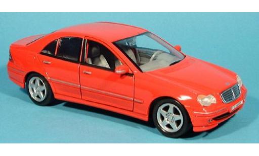 Diecast model cars Mercedes Classe C 1/24 Welly rot 2001 1:24 Mercedes Classe C 1/24 Welly rot 2001 1:24 diecast model cars