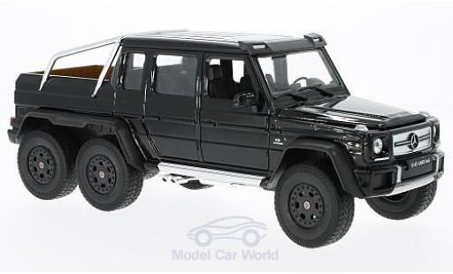 Diecast model cars Mercedes Classe G 1/24 Welly G 63 AMG 6x6 black Mercedes Classe G 1/24 Welly G 63 AMG 6x6 black diecast model cars
