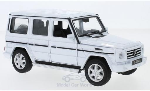Diecast model cars Mercedes Classe G 1/24 Welly white Mercedes Classe G 1/24 Welly white diecast model cars