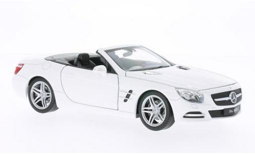 Mercedes Classe SL 1/24 Welly SL 500 (R231) weiss 2012 1:24 diecast model cars