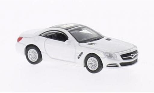 Mercedes Classe SL 1/87 Welly SL500 white 2012 diecast model cars