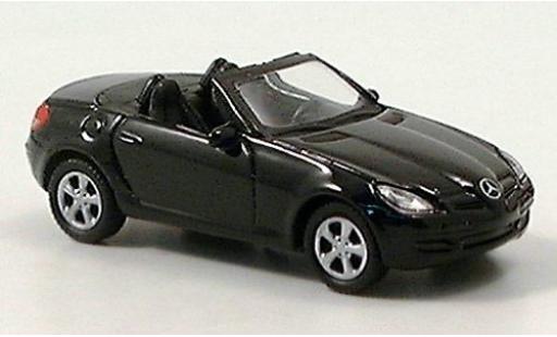 Mercedes Classe SLK 1/87 Welly SLK 350 Cabrio schwarz 1:87 diecast model cars