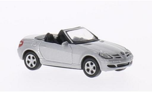 Mercedes Classe SLK 1/87 Welly SLK 350 metallic grey Verdeck ouvert diecast model cars