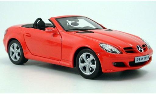 Diecast model cars Mercedes Classe SLK 1/18 Welly SLK offen rot 2004 1:18 Mercedes Classe SLK 1/18 Welly SLK offen rot 2004 1:18 diecast model cars