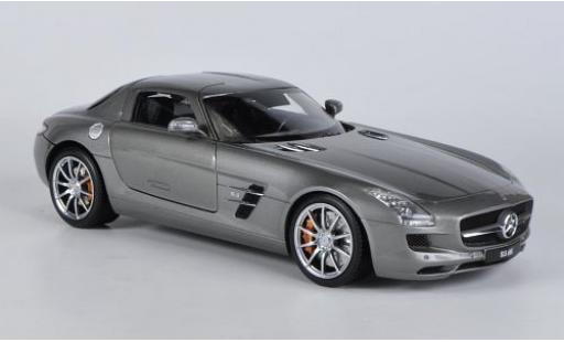 Diecast model cars Mercedes SLS 1/18 Welly AMG (C197) met.-grau (GTA Edition) 1:18 Mercedes SLS 1/18 Welly AMG (C197) met.-grau (GTA Edition) 1:18 diecast model cars