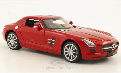 Mercedes SLS 1/24 Welly AMG (C197) red diecast model cars