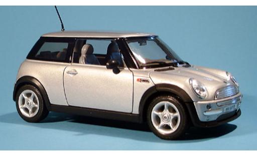 Mini Cooper 1/24 Welly silber 1:24 diecast model cars
