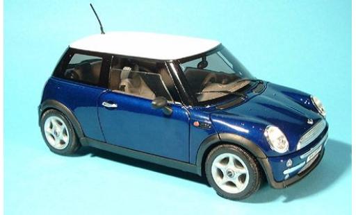 Mini Cooper 1/18 Welly New blau 1:18 diecast model cars