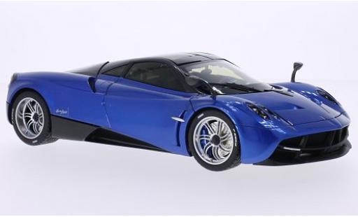 Diecast model cars Pagani Huayra 1/18 Welly blau/carbon 1:18 Pagani Huayra 1/18 Welly blau/carbon 1:18 diecast model cars