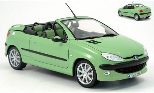Diecast model cars Peugeot 206 1/18 Welly CC Cabriolet met. grün funktionsfähiges Ver 1:18 Peugeot 206 1/18 Welly CC Cabriolet met. grün funktionsfähiges Ver 1:18 diecast model cars