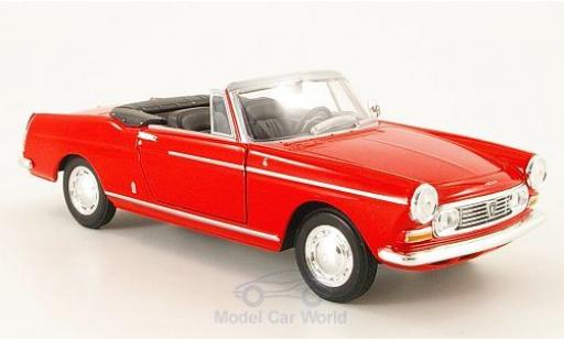 Peugeot 404 1/24 Welly Cabriolet red 1963 ohne Vitrine diecast model cars