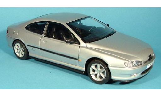Diecast model cars Peugeot 406 1/18 Welly silber 1:18 Peugeot 406 1/18 Welly silber 1:18 diecast model cars