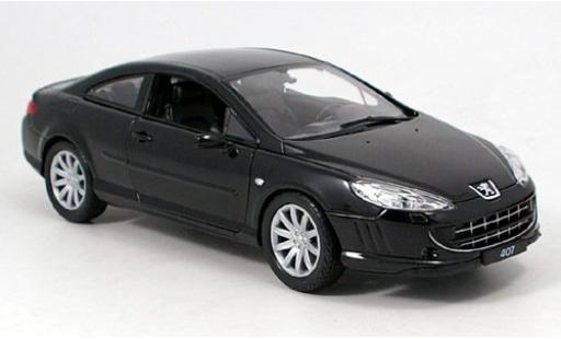 Diecast model cars Peugeot 407 1/18 Welly Coupe schwarz 1:18 Peugeot 407 1/18 Welly Coupe schwarz 1:18 diecast model cars
