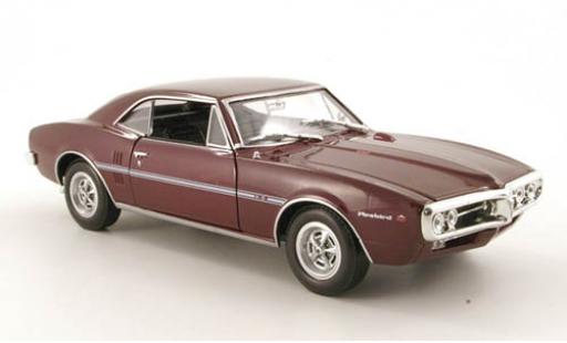 Diecast model cars Pontiac Firebird 1/24 Welly met.-dkl.-rot 1967 1:24 Pontiac Firebird 1/24 Welly met.-dkl.-rot 1967 1:24 diecast model cars