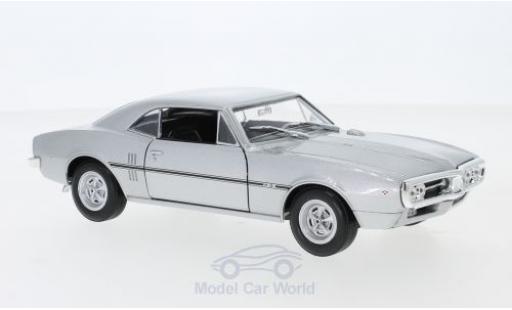 Diecast model cars Pontiac Firebird 1/24 Welly grey 1967 Pontiac Firebird 1/24 Welly grey 1967 diecast model cars