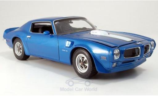 Diecast model cars Pontiac Firebird 1972 1/18 Welly Trans Am blue 1972 Pontiac Firebird 1972 1/18 Welly Trans Am blue 1972 diecast model cars