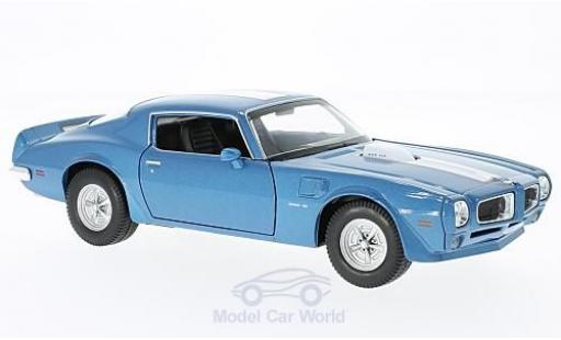 Diecast model cars Pontiac Firebird 1972 1/24 Welly Trans Am blue/white 1972 Pontiac Firebird 1972 1/24 Welly Trans Am blue/white 1972 diecast model cars