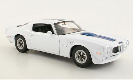 Pontiac Firebird 1/18 Welly Trans Am weiss/blau 1972 1:18 diecast model cars