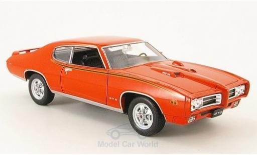 Pontiac GTO 1/24 Welly The Judge 1969 ohne Vitrine diecast model cars