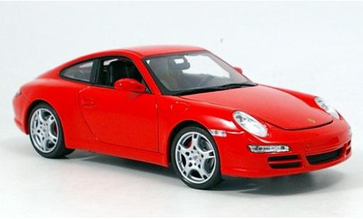 Diecast model cars Porsche 997 S 1/18 Welly 911  Carrera Coupe rot 1:18 Porsche 997 S 1/18 Welly 911  Carrera Coupe rot 1:18 diecast model cars