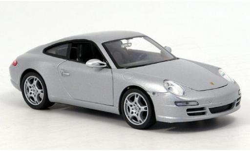 Diecast model cars Porsche 997 S 1/24 Welly 911  Carrera silber 1:24 Porsche 997 S 1/24 Welly 911  Carrera silber 1:24 diecast model cars