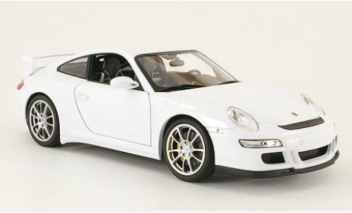 Diecast model cars Porsche 997 GT3 1/18 Welly 911  weiss 1:18 Porsche 997 GT3 1/18 Welly 911  weiss 1:18 diecast model cars