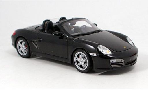 Diecast model cars Porsche Boxster 1/18 Welly S schwarz offen 1:18 Porsche Boxster 1/18 Welly S schwarz offen 1:18 diecast model cars