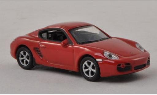 Diecast model cars Porsche Cayman S 1/87 Welly rot 1:87 Porsche Cayman S 1/87 Welly rot 1:87 diecast model cars