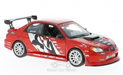 Diecast model cars Subaru Impreza 1/24 Welly APR Performance red/Dekor Subaru Impreza 1/24 Welly APR Performance red/Dekor diecast model cars