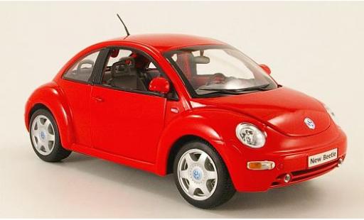 Diecast model cars Volkswagen New Beetle 1/18 Welly rot 1:18 Volkswagen New Beetle 1/18 Welly rot 1:18 diecast model cars