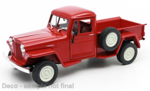 Jeep Willys 1/24 Welly red 1947 diecast model cars