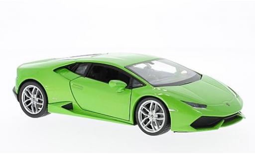 Lamborghini Huracan 1/24 Welly LP610-4 metallic la chaux diecast model cars