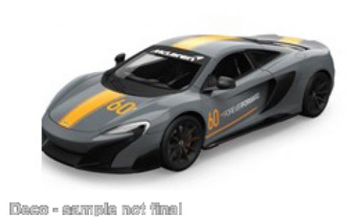 McLaren 675 1/24 Welly LT grey diecast model cars