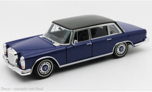 Mercedes 600 1/24 Welly blue 1963 diecast model cars