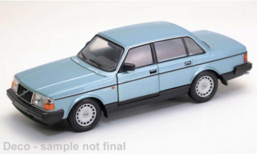 Volvo 240 1/24 Welly GL metallise blue diecast model cars