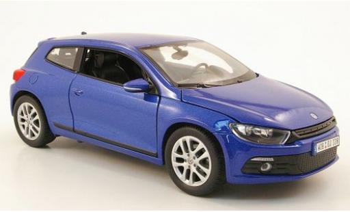Diecast model cars Volkswagen Scirocco 1/24 Welly 3 metallise blue Volkswagen Scirocco 1/24 Welly 3 metallise blue diecast model cars