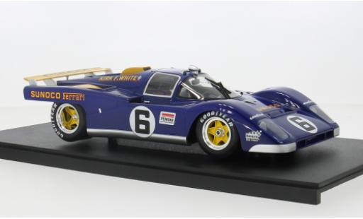 Diecast model cars Ferrari 512 1/18 Werk83 M 24h Daytona 1971 Team Sunoco #6 1:18 Ferrari 512 1/18 Werk83 M 24h Daytona 1971 Team Sunoco #6 1:18 diecast model cars