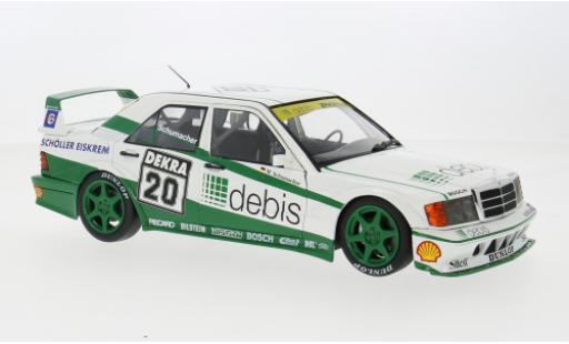 Diecast model cars Mercedes 190 1/18 Werk83 E 2.5-16 Evo 2 weiss/grün DTM Rennen Norisring DTM 1991 1990 Team Debis Zakspeed #20 1:18 Mercedes 190 1/18 Werk83 E 2.5-16 Evo 2 weiss/grün DTM Rennen Norisring DTM 1991 1990 Team Debis Zakspeed #20 1:18 diecast model cars