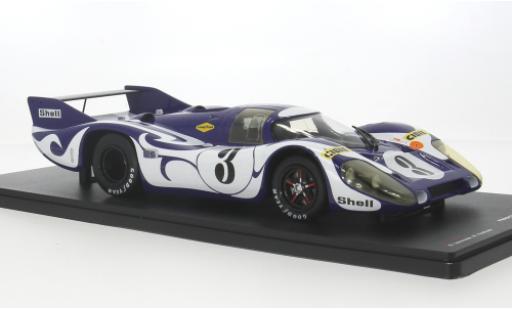 Porsche 917 1970 1/18 Werk83 Long Tail 24h Le Mans Martini Racing Team #3 1:18 diecast model cars