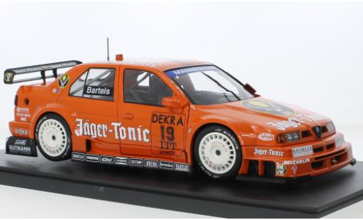 Alfa Romeo 155 1/18 Werk83 V6 TI No.19 Jäger-Tonic ITC Helsinki 1995 diecast model cars