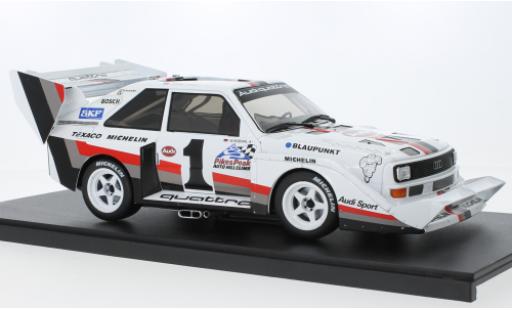Audi Sport Quattro 1/18 Werk83 Sport quattro S1 E2 No.1 Pikes Peak 1987 diecast model cars