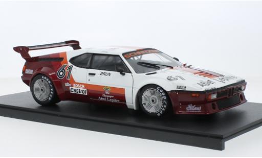 Diecast model cars Bmw M1 1/18 Werk83 Procar No.61 Team Schnitzer Procar 1980 Bmw M1 1/18 Werk83 Procar No.61 Team Schnitzer Procar 1980 diecast model cars