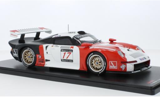 Diecast model cars Porsche 996 GT1 1/18 Werk83 911 No.17 JB Racing FIA GT Championship Nuerburgring 1997 Porsche 996 GT1 1/18 Werk83 911 No.17 JB Racing FIA GT Championship Nuerburgring 1997 diecast model cars
