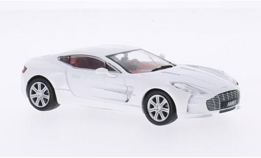 Diecast model cars Aston Martin One-77 1/43 WhiteBox metallic white 2010 Aston Martin One-77 1/43 WhiteBox metallic white 2010 diecast model cars