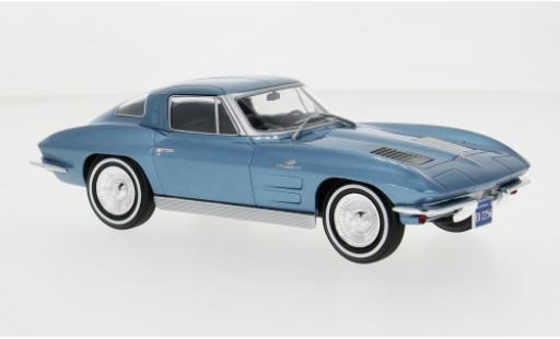 Diecast model cars Chevrolet Corvette 1/24 WhiteBox (C2) Stingray metallise blau 1963 1:24 Chevrolet Corvette 1/24 WhiteBox (C2) Stingray metallise blau 1963 1:24 diecast model cars