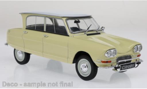 Citroen Ami 6 1/24 WhiteBox AMI 6 yellow/white 1961 diecast model cars