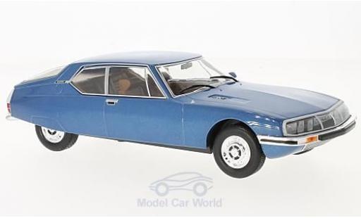 Citroen SM 1/24 WhiteBox metallic blue 1970 diecast model cars